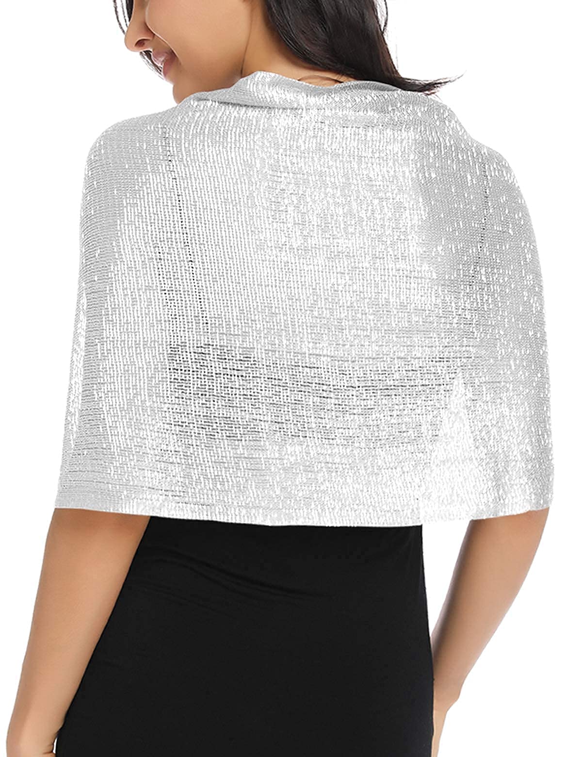 Elegant BANETTETA Women's Shawl Wrap - Formal Evening Scarf with Buckle for Weddings, Parties & Special Occasions | Perfect for Dresses, Evening Gowns & Formal Events