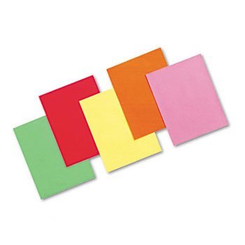 Pacon Array Colored Bond Paper - 8.5x11 Inches, 24 lb, Bright Bold Colors, 5-Pack | Premium Printer Paper for Office, School Projects, Crafting & Artwork