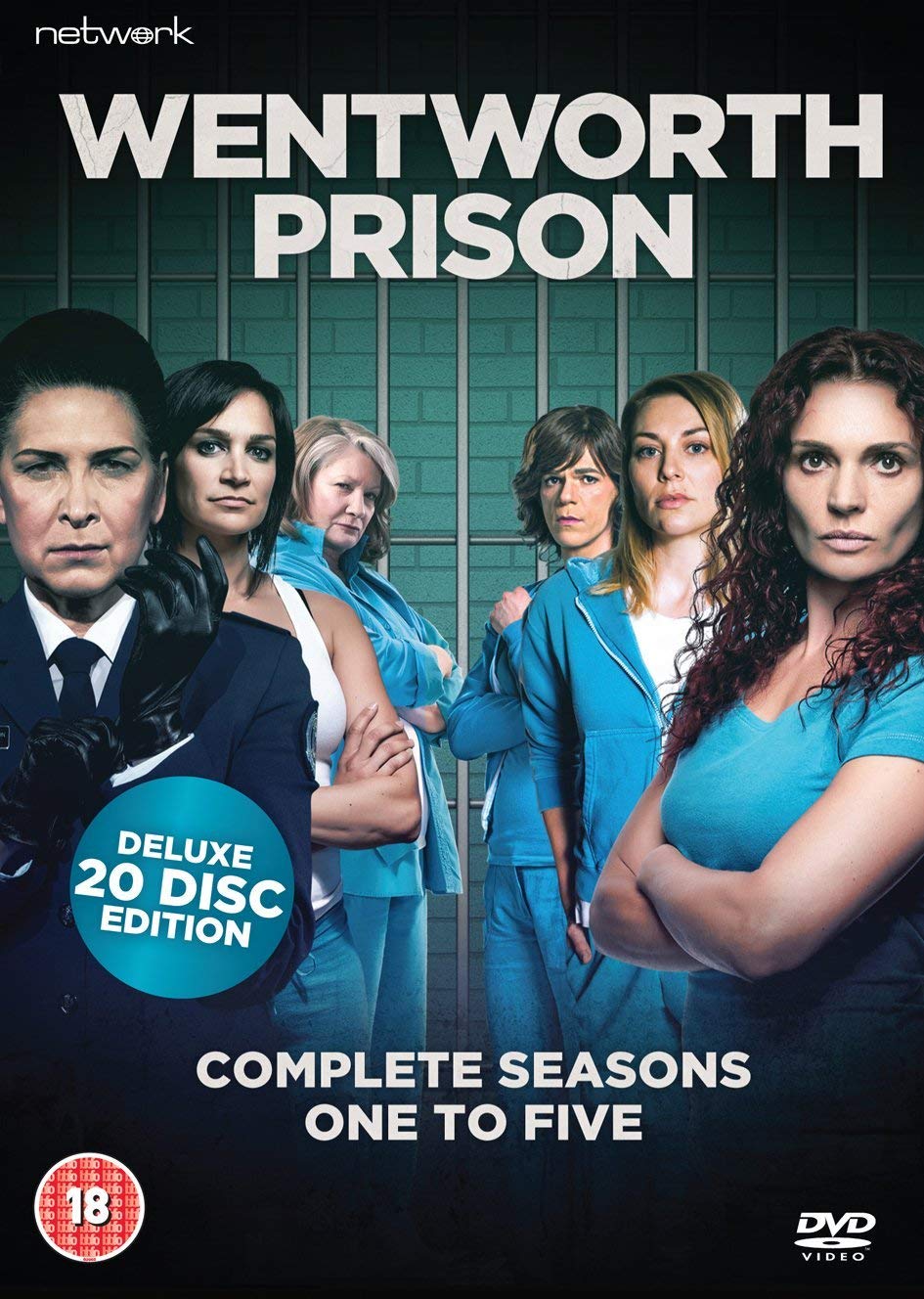 Wentworth Prison: Complete Seasons 1-5 DVD Box Set | Award-Winning Australian Drama Series | Perfect for Binge-Watching & Prison Drama Fans