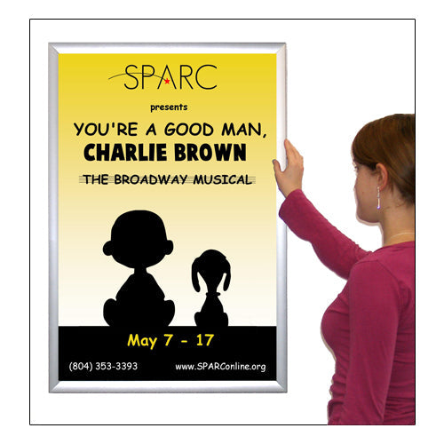 24x36 Snap Poster Frame with SwingSnap Technology - 1.5/8