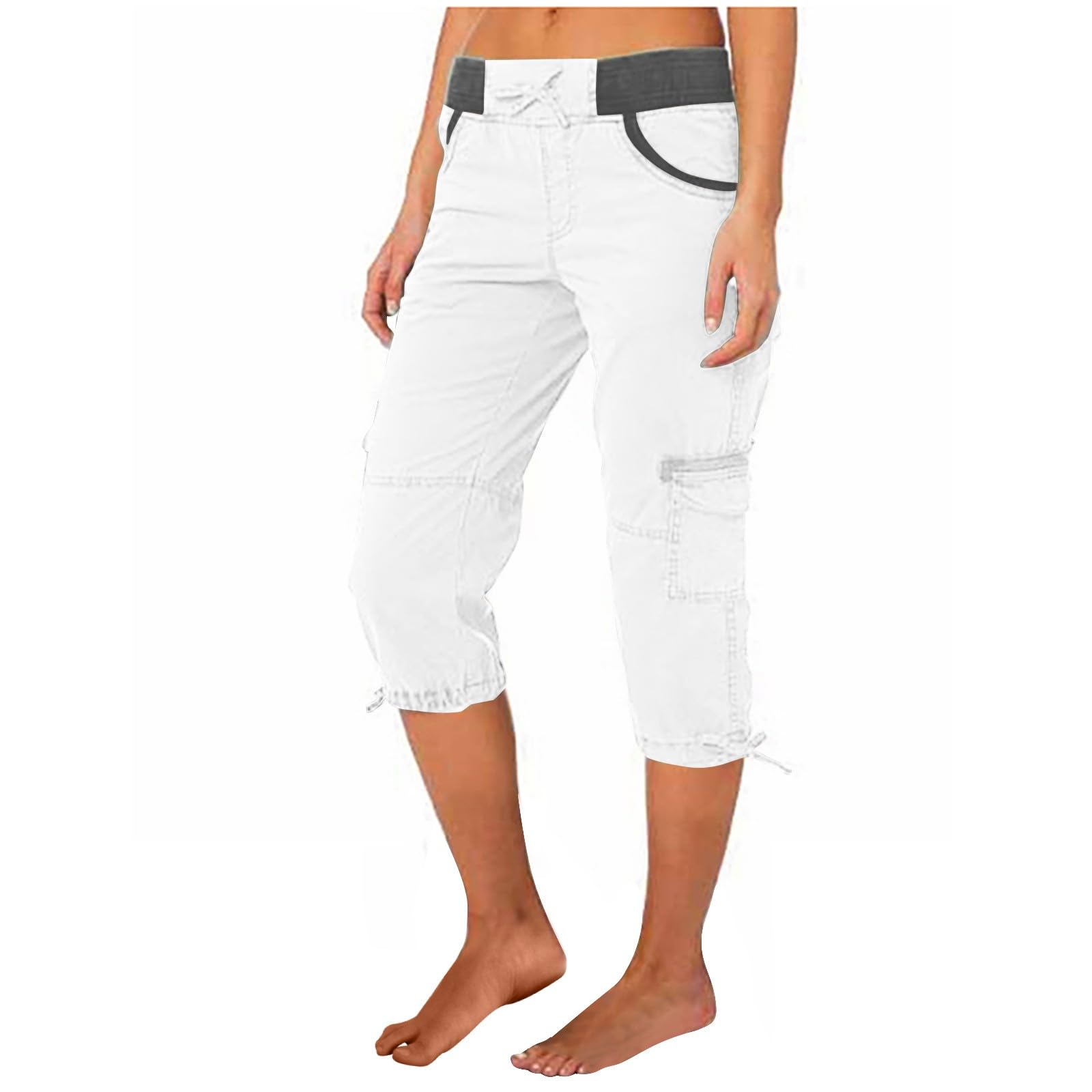 Lightweight Summer Pants for Women - Outdoor Casual Sports Trousers with Pockets | Perfect for Hiking & Travel