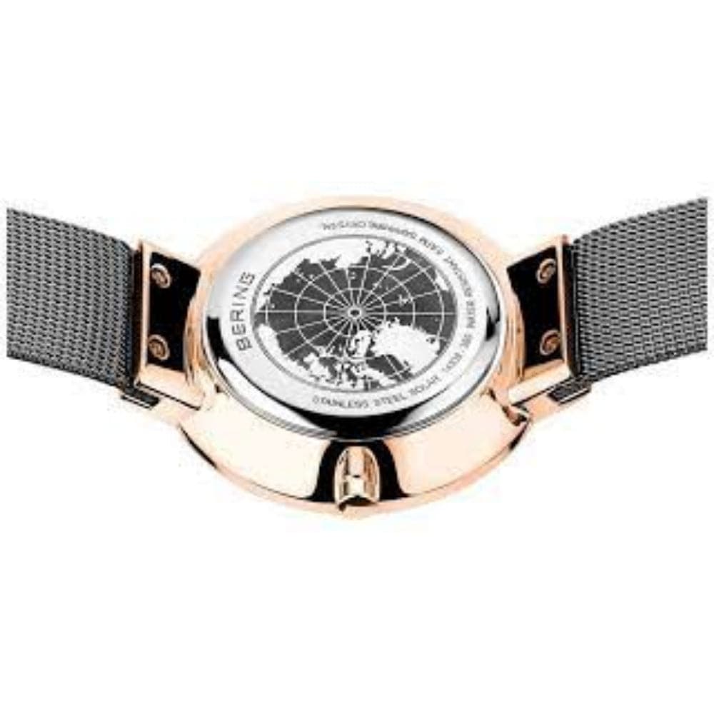Bering Classic Unisex Watch with Gray Dial & Milanese Strap 14339-369 - Perfect for Business, Casual & Everyday Wear