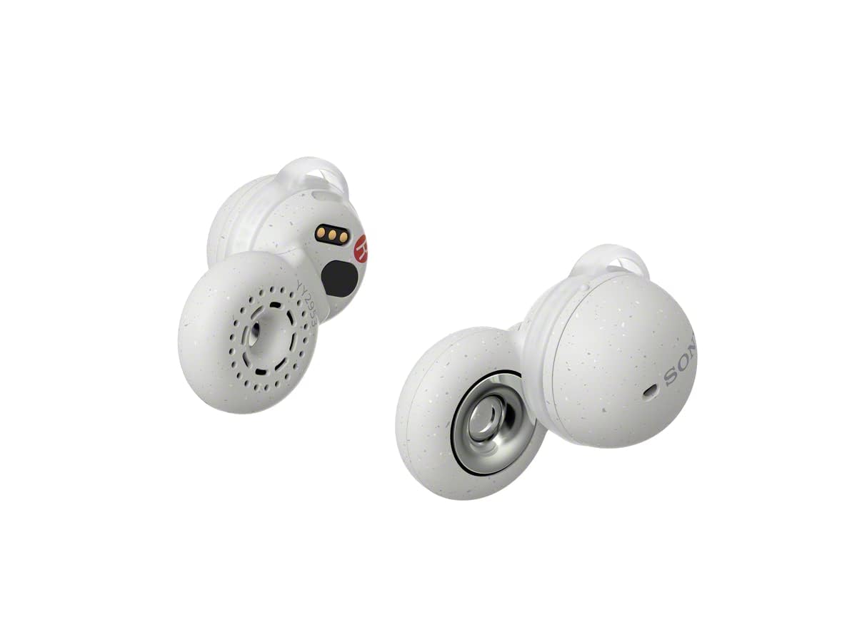 Sony LinkBuds True Wireless Earbuds - Open Ring Design for Ambient Sound Awareness, Built-in Alexa, IPX4 Water Resistant, White - Perfect for Running, Working Out & Office Use