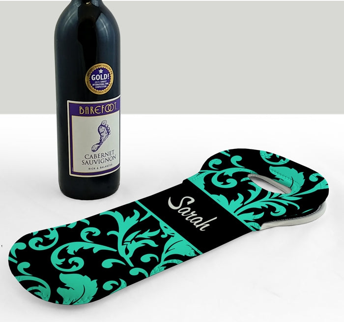 Personalized Wine Tote Bags with Floral Patterns - Multiple Design Options for Picnics, Parties & Gifts