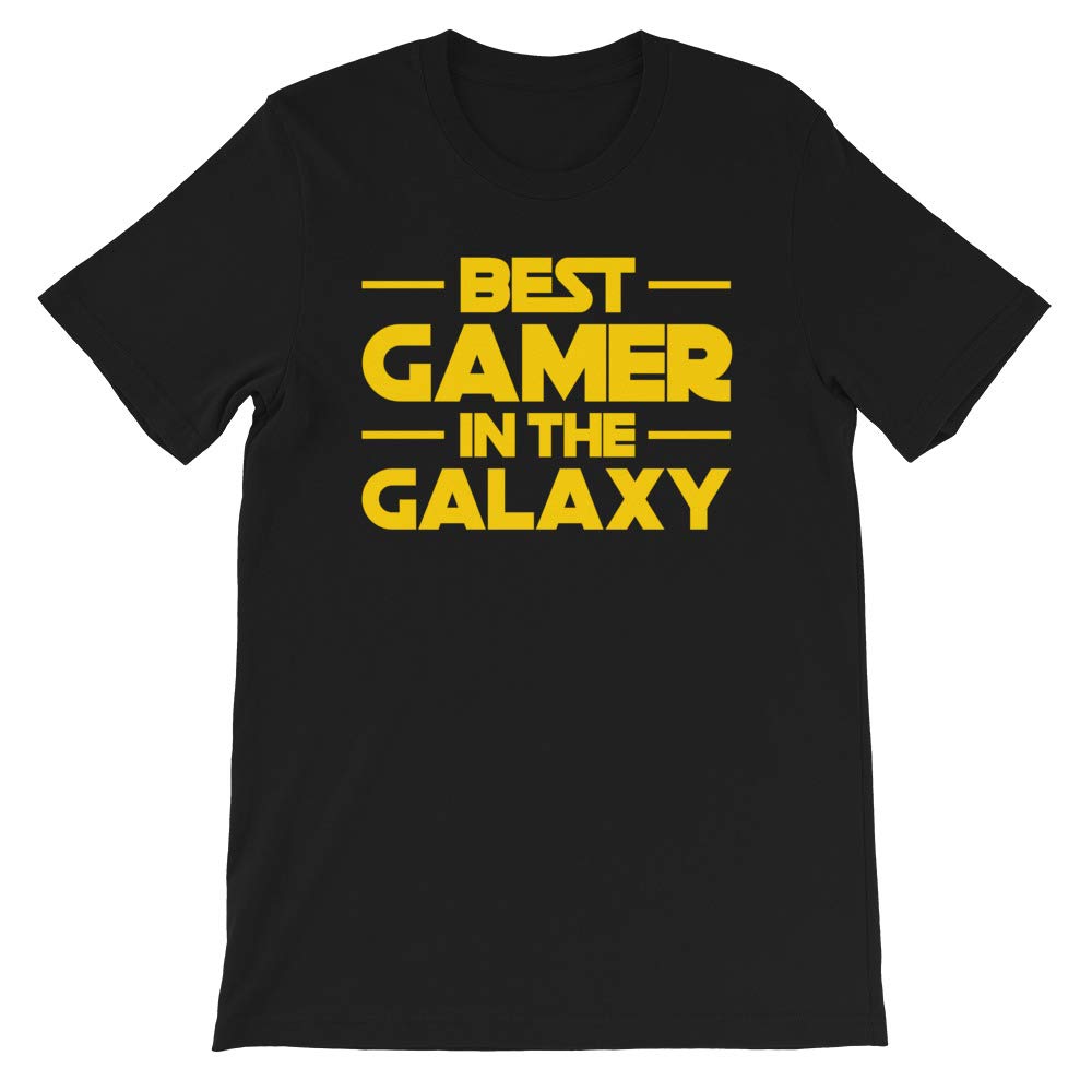 Best Gamer in The Galaxy - Unisex Gaming T-Shirt for Video Game Lovers | Perfect Gift for Gamers & Esports Fans | Casual Wear & Gaming Events