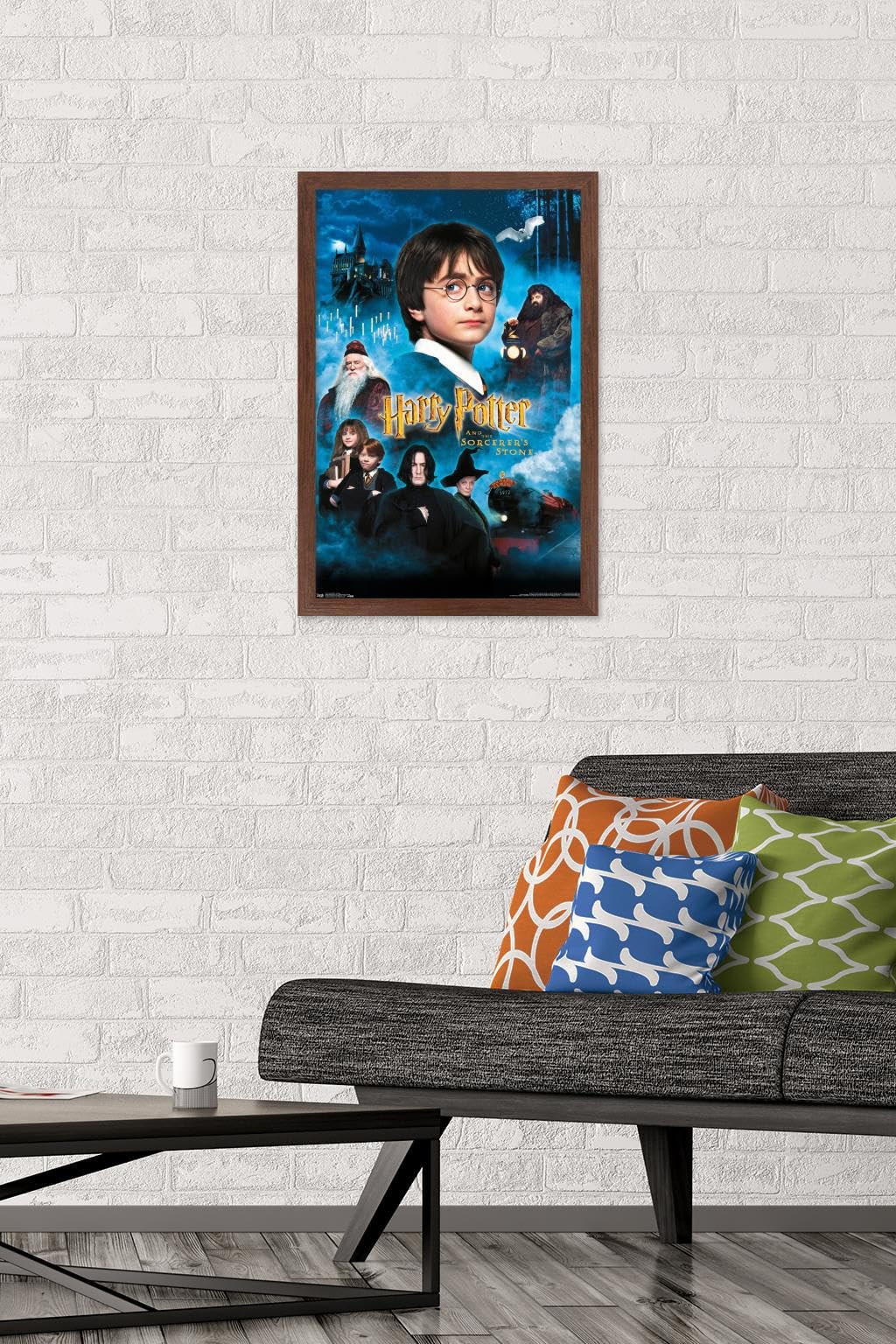 Harry Potter and the Sorcerer's Stone Framed Movie Poster - 14.725