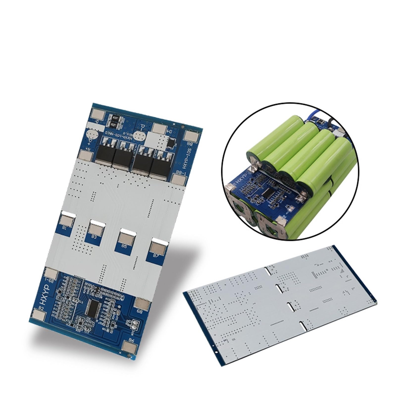 10S BMS 42V 15A Li-ion Battery Equalizer with Temperature Control - Overcharge Protection Board (4.25V) for E-Bike, Scooter & Power Tools Battery Balancing
