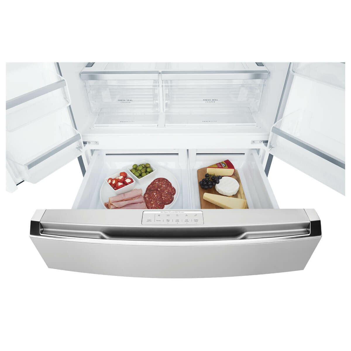Westinghouse 609L French Door Refrigerator in Stainless Steel - WHE6170SB | Energy Efficient, Spacious Design for Modern Kitchens & Large Families