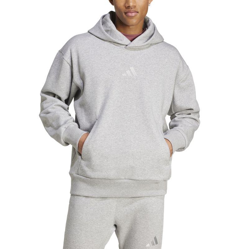 Adidas Men's ALL SZN Fleece Hoodie - Warm Winter Pullover Sweatshirt for Running, Gym & Casual Wear
