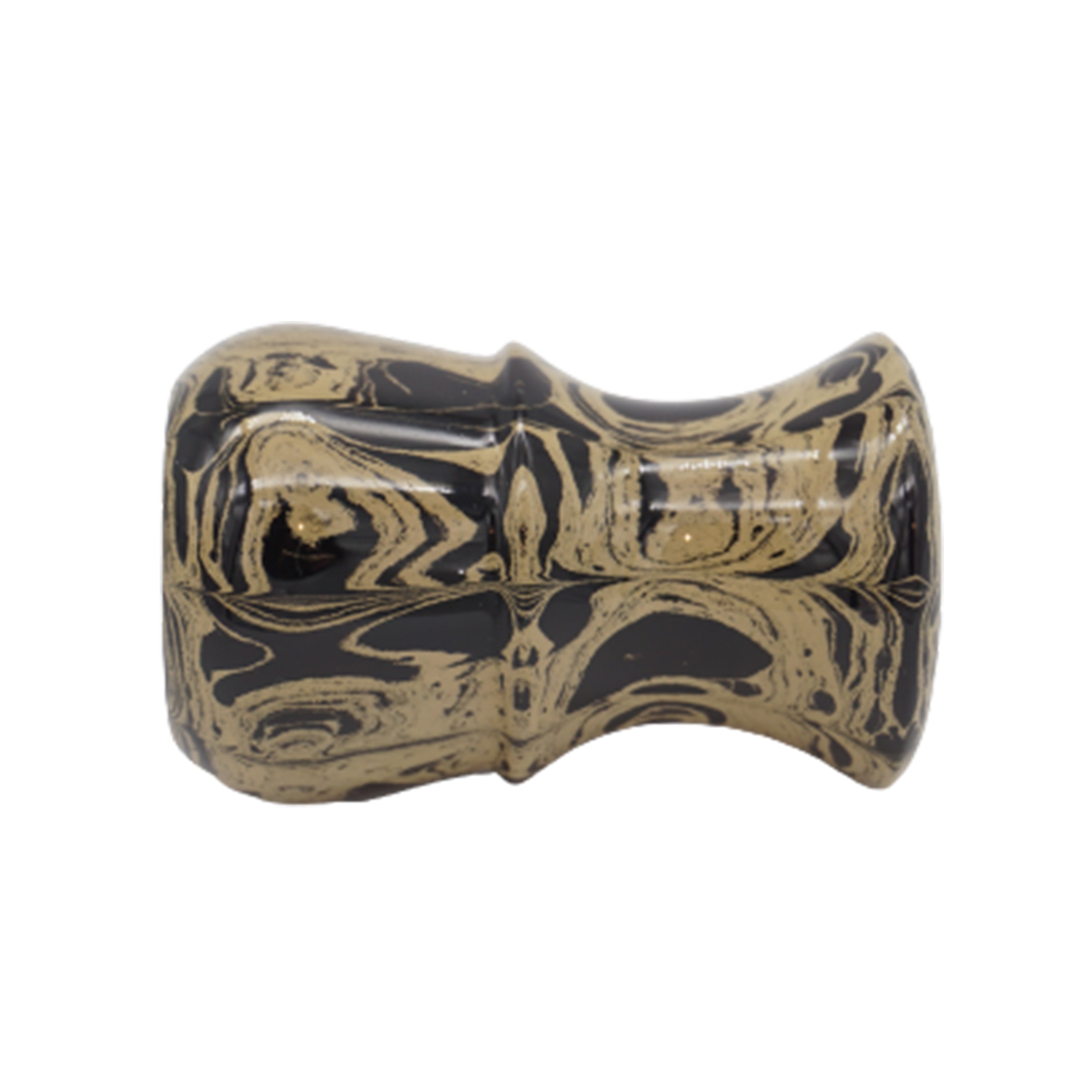 Premium Sand Ebonite Handmade Shaving Brush Handle - Fits 24mm & 26mm Knots - Perfect for Wet Shaving & Grooming Gifts for Men