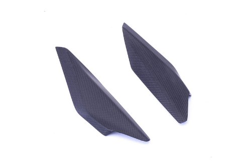 Bestem 100% Carbon Fiber Heat Shield Cover for Ducati 1199 Panigale - Lightweight & Durable Plain Weave Design - Perfect for Motorcycle Racing & Street Performance