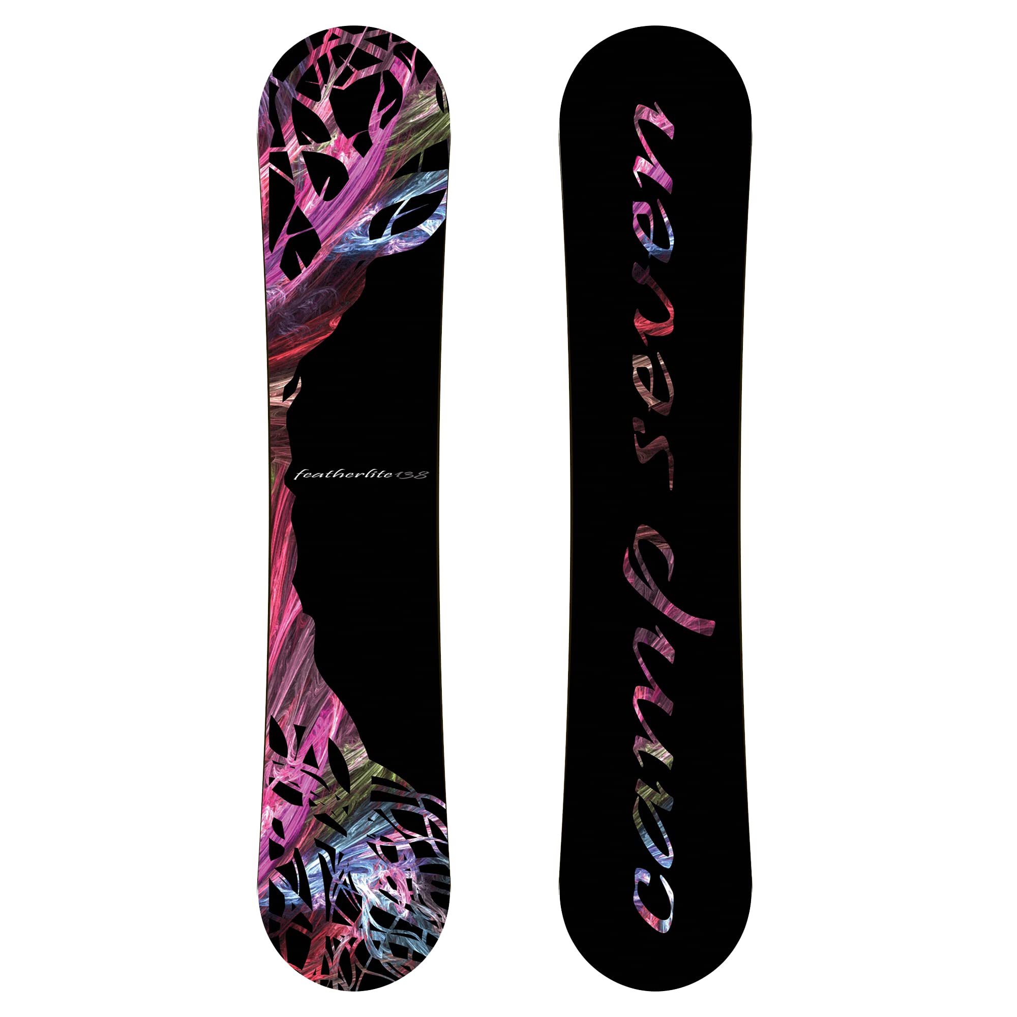 Featherlite Women's Complete Snowboard Package 2025 - All-Mountain Snowboard with Bindings & Boots for Beginners to Advanced Riders | Perfect for Powder, Park & Freestyle Snowboarding