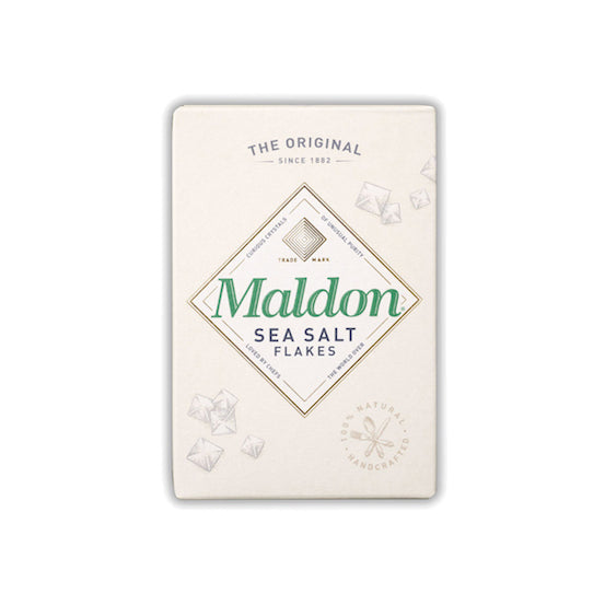MALDON Organic Sea Salt Flakes, 240g - Pure Natural Gourmet Sea Salt for Cooking, Baking & Seasoning - Perfect for Steak, Salad & Desserts