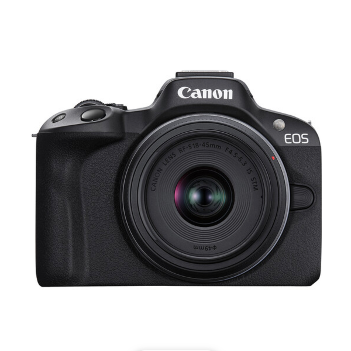 Canon EOS R50 Mirrorless Camera with RF-S 18-45mm f/4.5-6.3 IS STM Lens (Black) - Perfect for Vlogging, Travel Photography & Content Creation