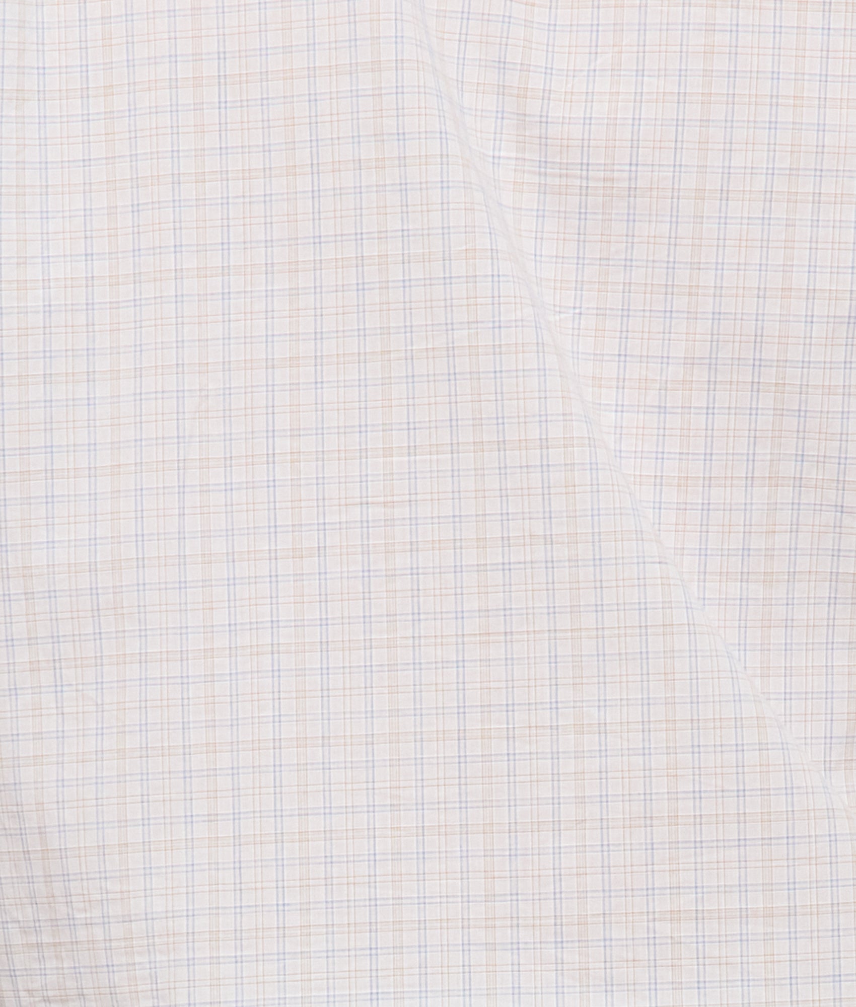 El Paso Plaid Shirt - Blue and Tan Mini Check Pattern Casual Button-Up for Men | Perfect for Office, Outdoors & Everyday Wear