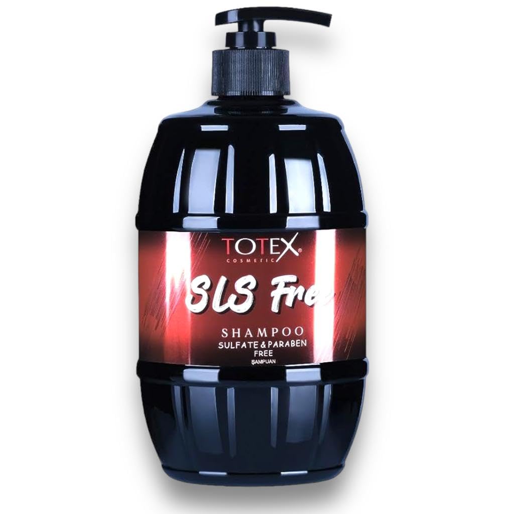 Totex SLS Free Shampoo for Women & Men - Sulfate & Paraben Free, Gentle Hydrating Formula for All Hair Types - 750ml | Perfect for Daily Hair Care & Scalp Nourishment
