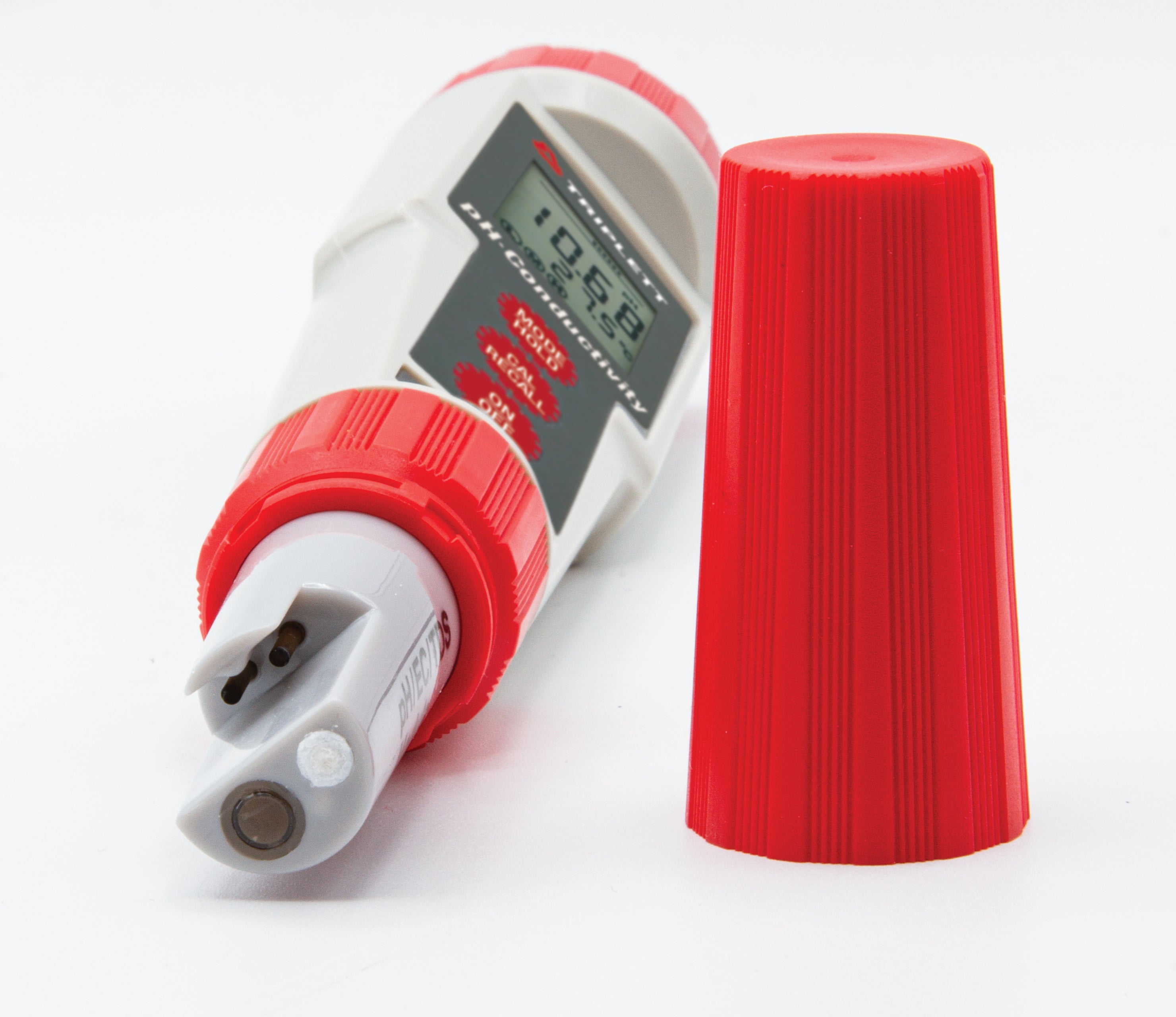 Premium Water Quality Tester - PH, Conductivity, TDS & Salinity Meter (WQ120) for Aquariums, Pools & Hydroponics | Accurate Digital Water Analysis Tool