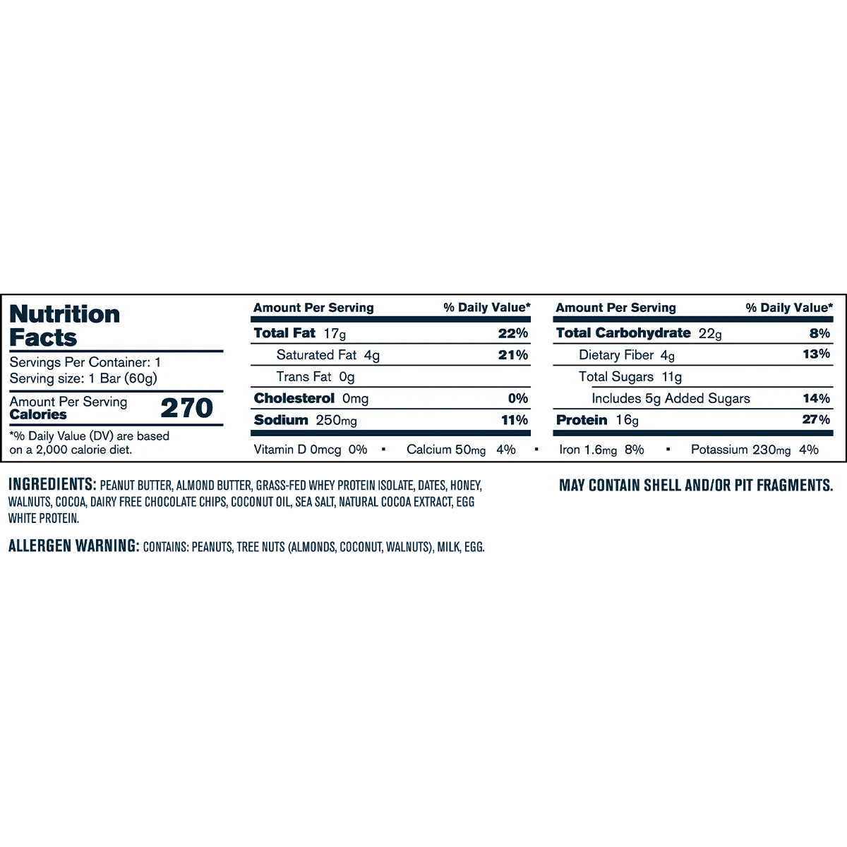 **Transparent Labs Grass Fed Protein+ Bar - High Protein Snack for Muscle Recovery & Energy Boost | Perfect for Post-Workout, Travel & Healthy On-the-Go Nutrition**