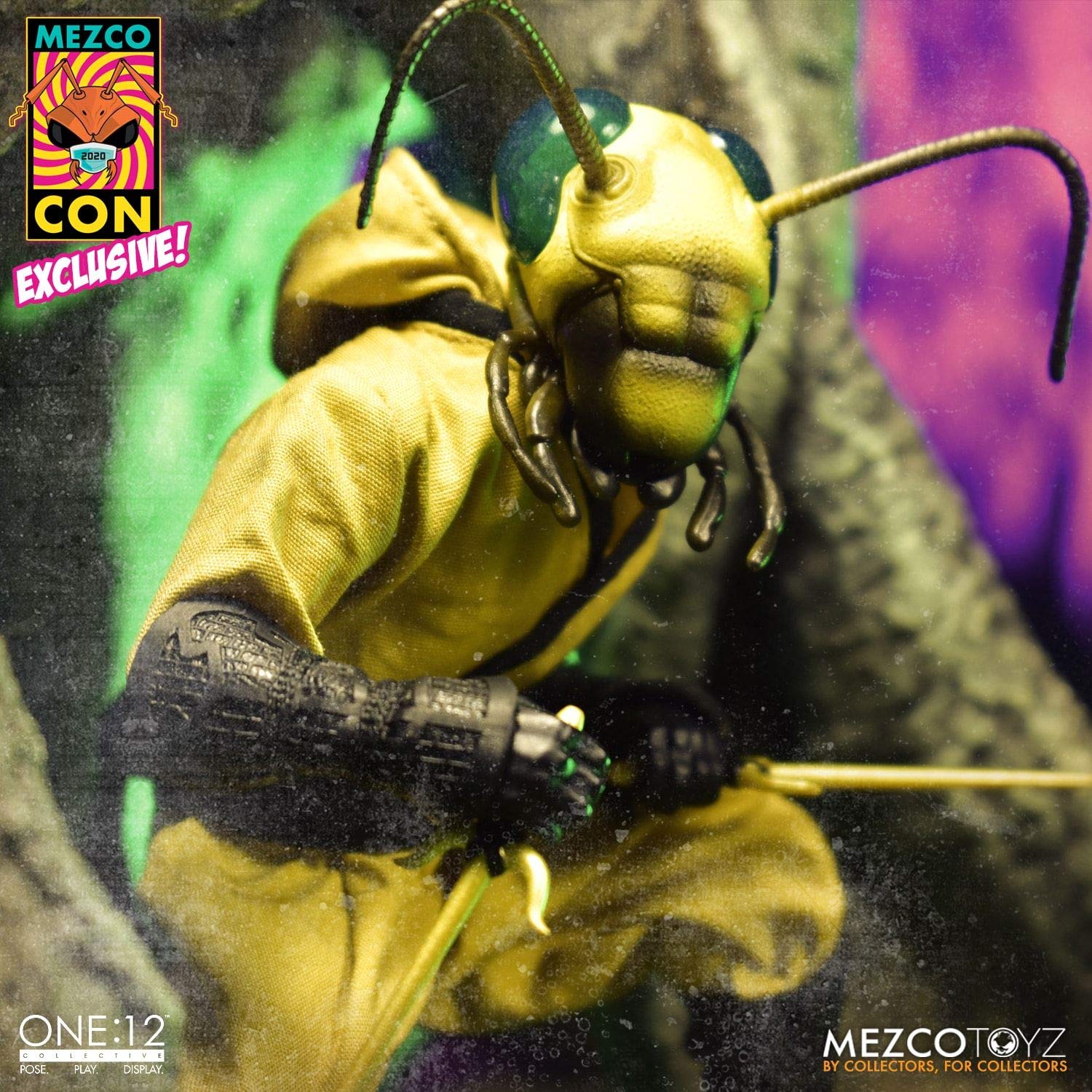 Mezco One:12 Collective Gomez Action Figure - The Clan of The Golden Dragon Edition (2020 Con Exclusive) | Limited Edition Collectible for Display & Comic Conventions
