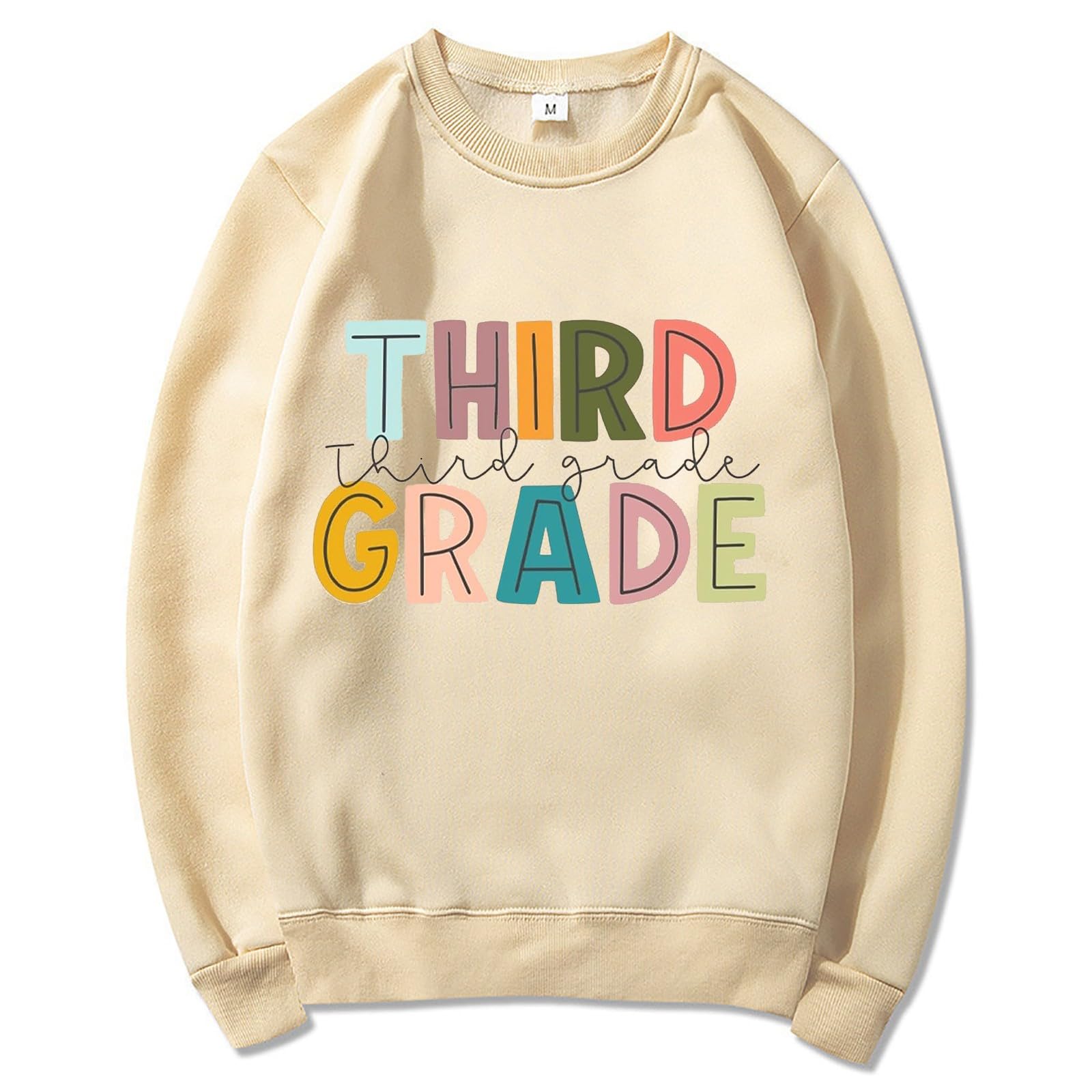 2024 Oversized Sweaters for Women - Cozy First Day of School Pullover & Teacher's Back to School Outfit - Trendy Graphic Sweatshirts for Fall, Winter & Casual Wear
