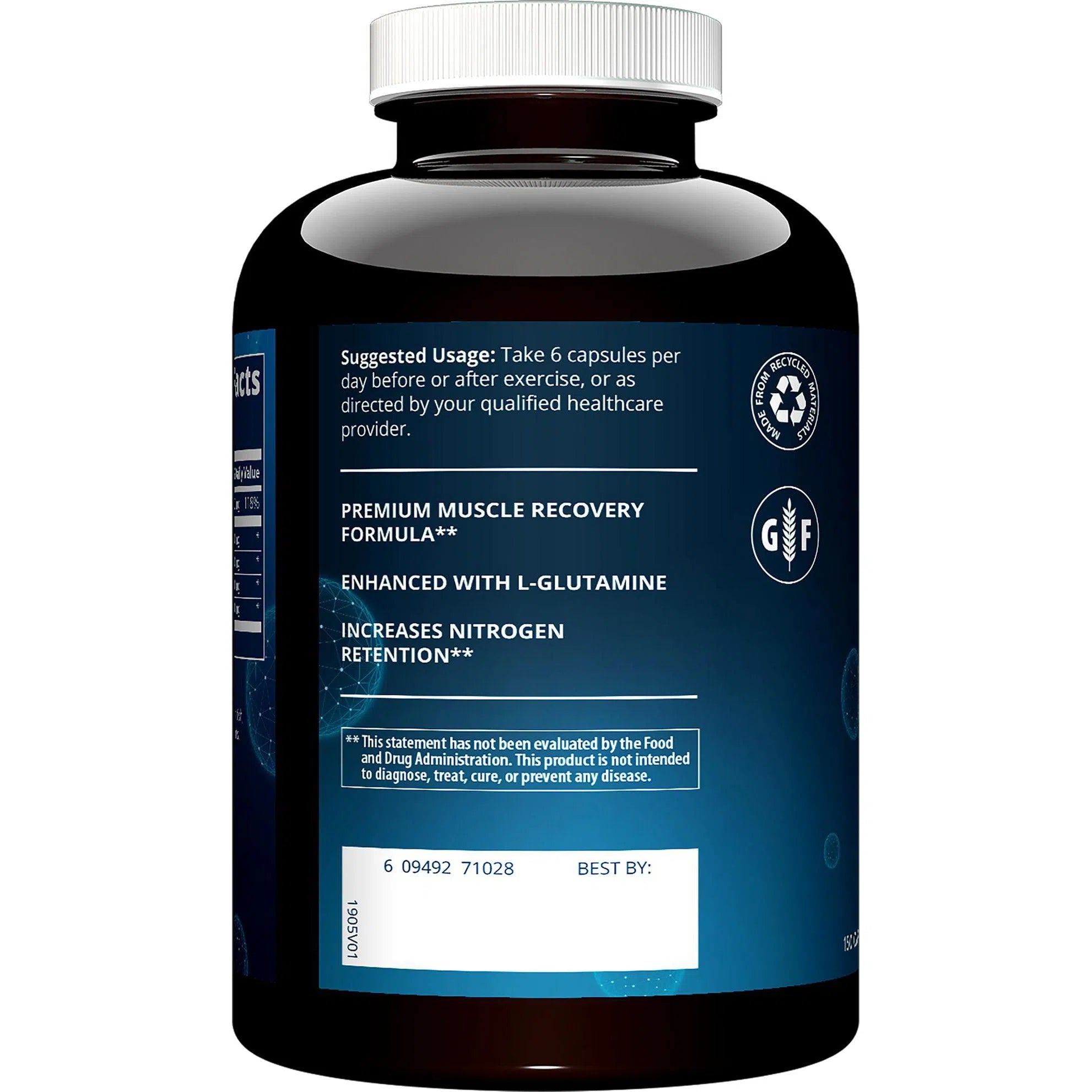 MRM BCAA 6000 Powder - Branched Chain Amino Acids for Muscle Recovery & Growth - Ideal for Post-Workout & Fitness Enthusiasts