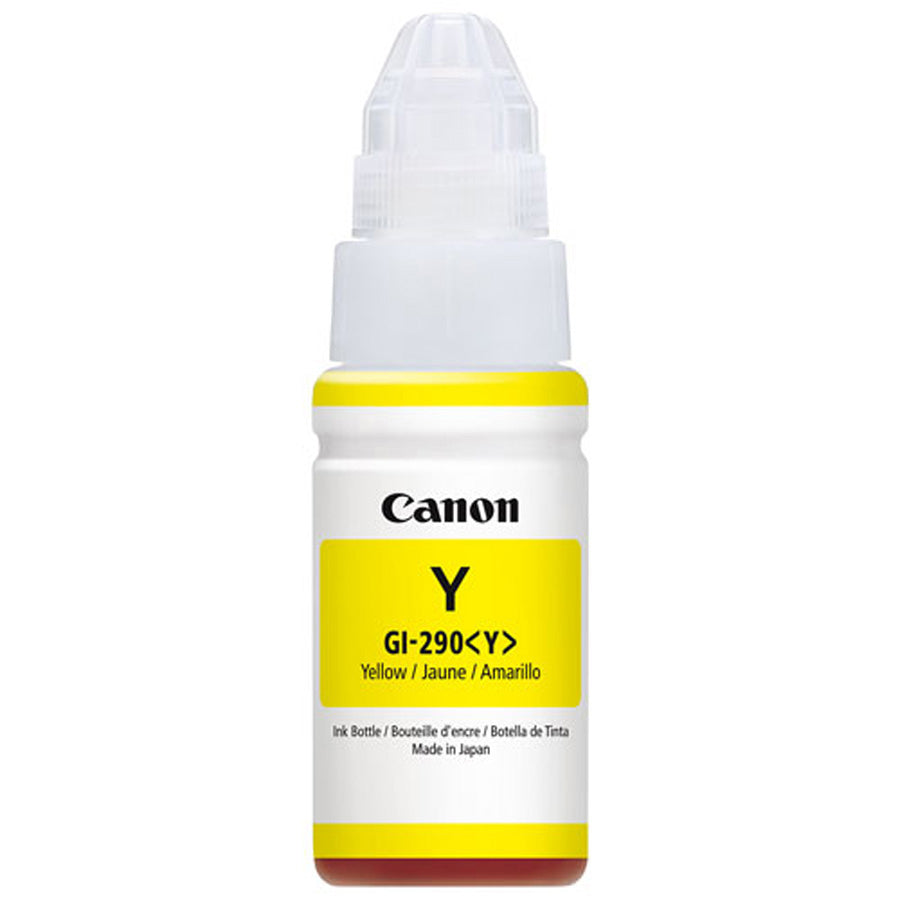 Canon GI-290Y Yellow Ink Bottle for Canon Printers - High-Quality Ink Cartridge Replacement for Home & Office Printing