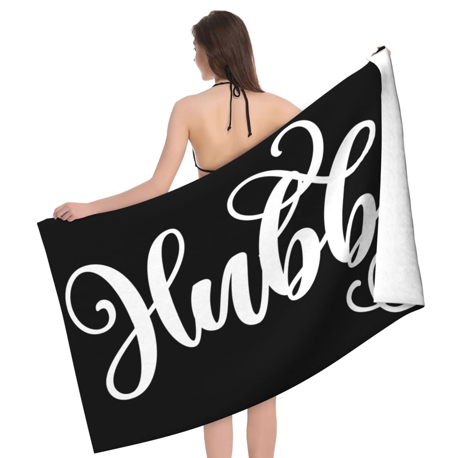 **Feelacle Sand-Free Beach Towel for Men - Ultra Absorbent Large Bath Towel, Quick Dry Hand Towel for Swimming, Bathroom, Spa, Pool - Perfect for Beach, Travel, and Gym Use**