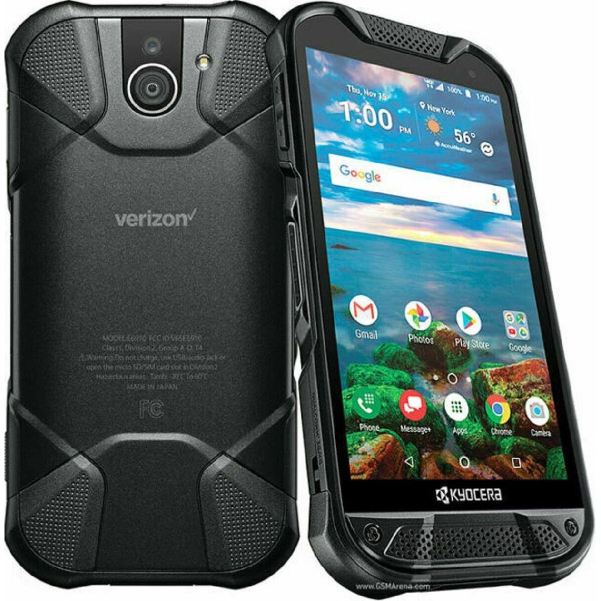 Kyocera Duraforce Pro 2 64GB Rugged Smartphone - Verizon Unlocked (Model E6910) | IP68 Waterproof, Military-Grade Durability for Construction, Outdoor Adventures & Harsh Work Environments
