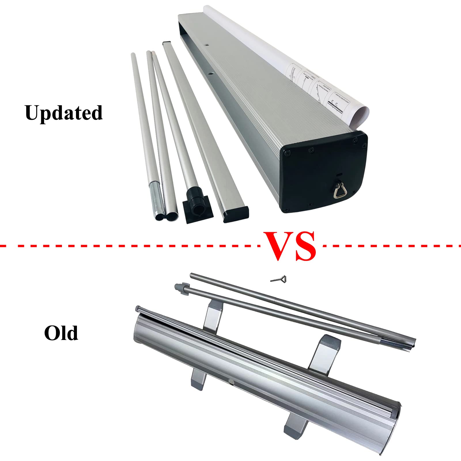 Retractable Roll Up Banner Stand 31.5