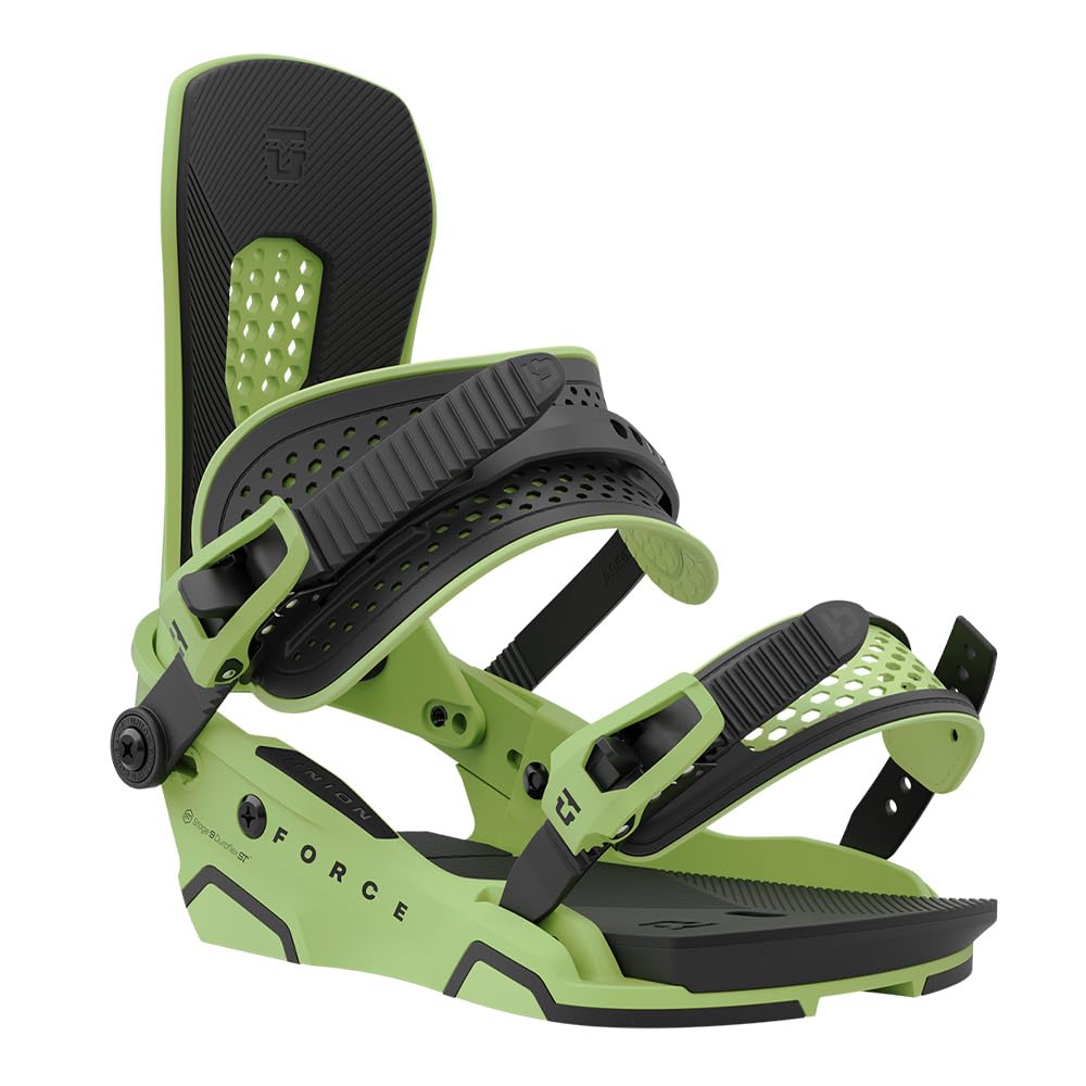 Union Force Men's Snowboard Bindings - High-Performance Snowboard Bindings for All-Mountain Riding & Freestyle - Perfect for Powder, Park & Backcountry Adventures