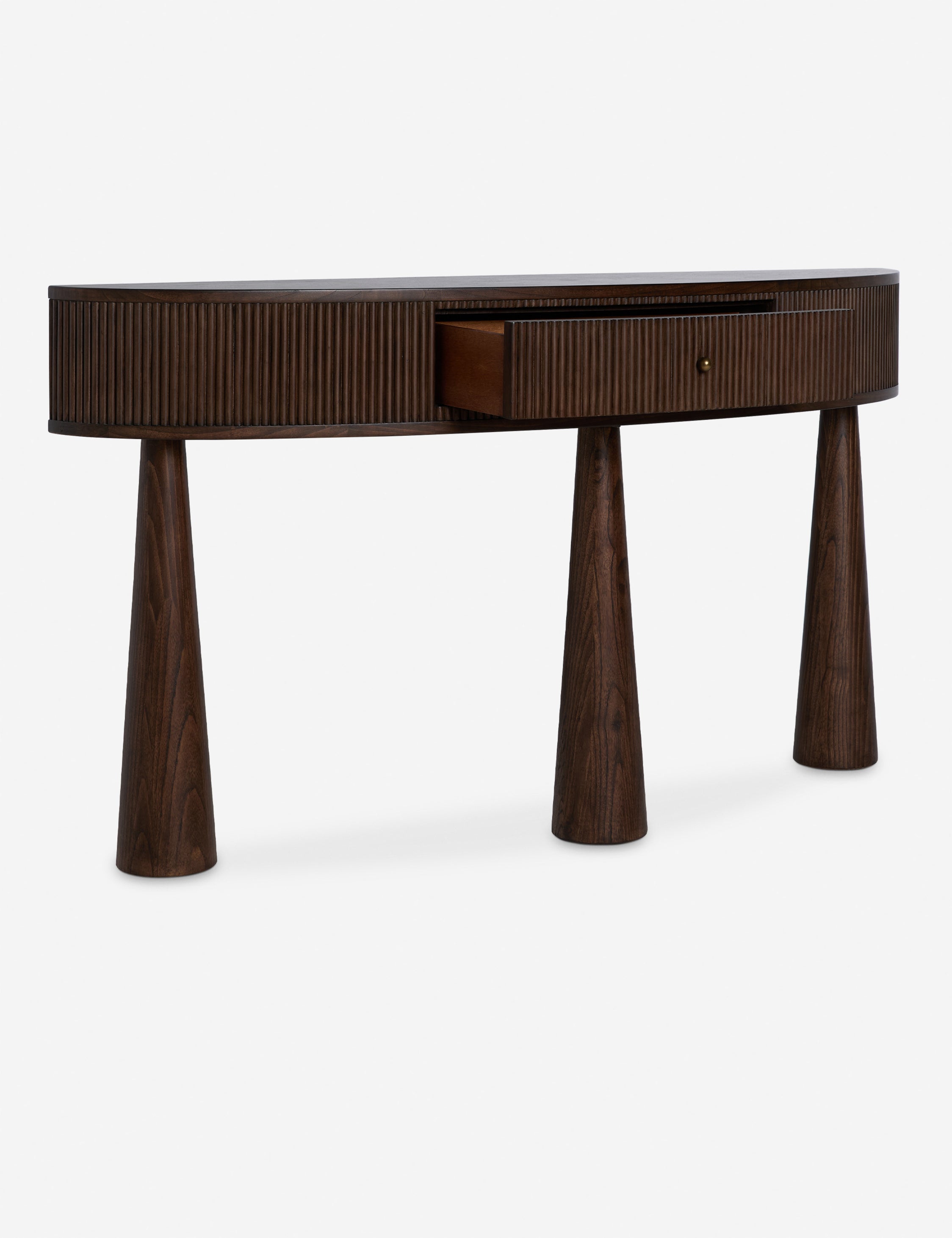 Modern Fletcher Console Table - Entryway Sofa Table with Storage Shelf | Perfect for Hallway, Living Room & Bedroom Decor