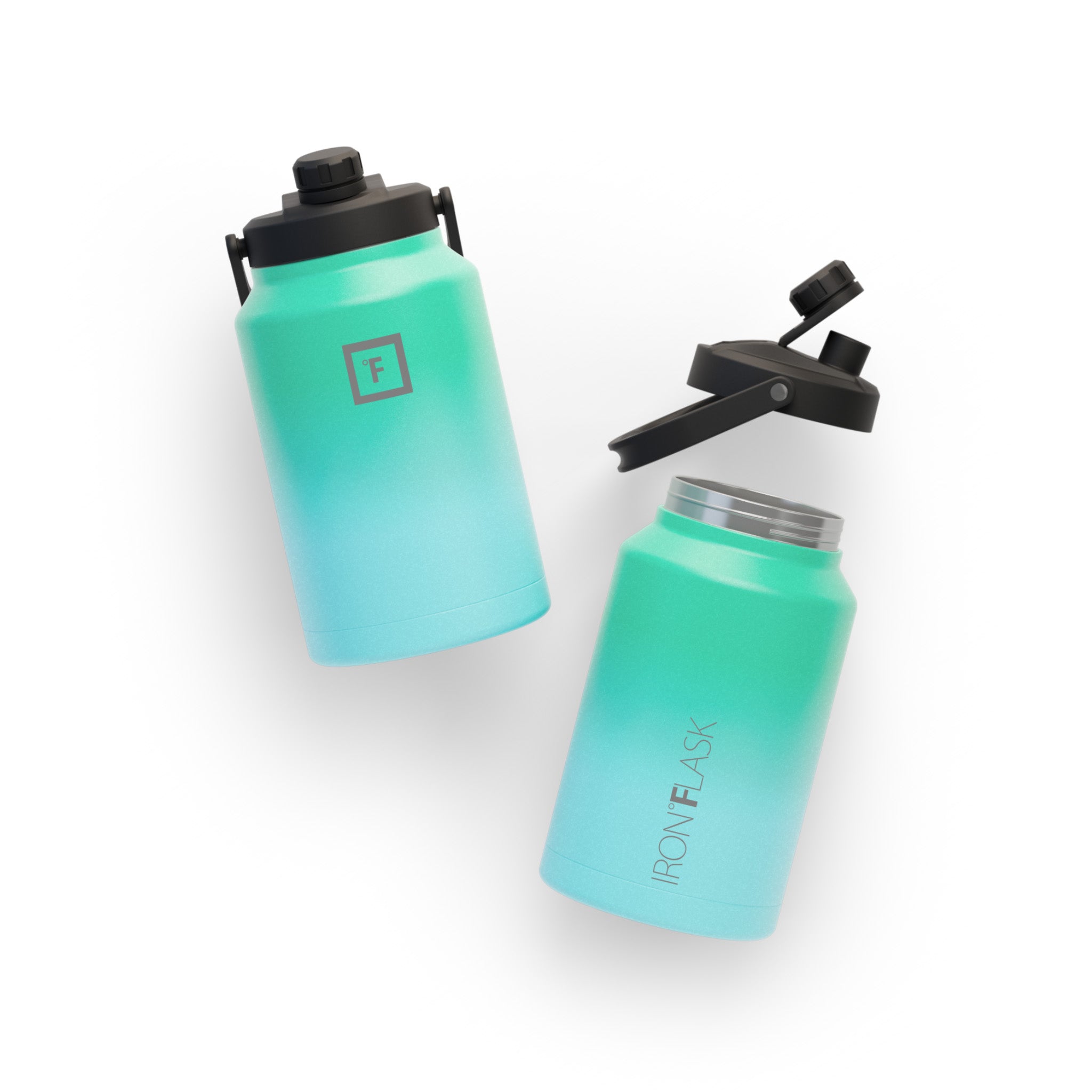 1 Gallon BPA-Free Water Bottle with Spout Lid - Large Capacity Leakproof Jug for Gym, Hiking, Camping & Outdoor Activities