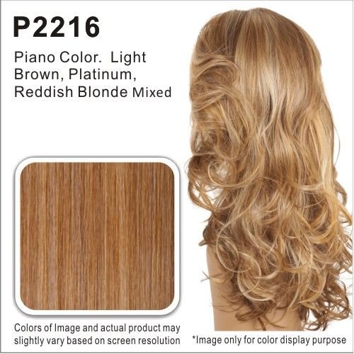 Vivica A. Fox Heat Resistant Synthetic Fiber Ponytail Extension - Style P2216 for Women | Perfect for Daily Wear, Parties & Special Occasions