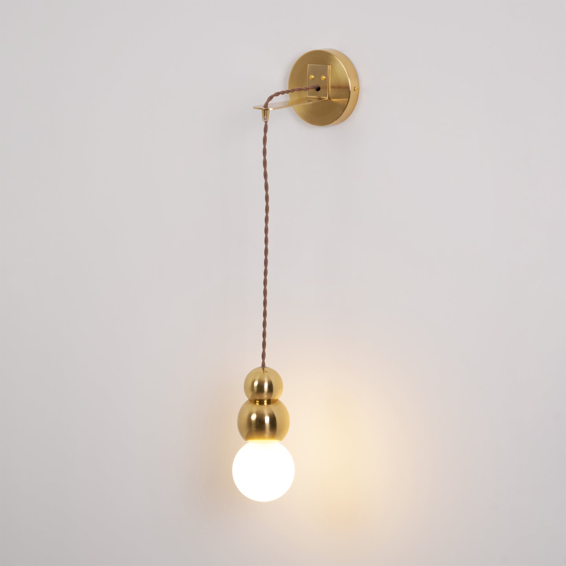 Modern LED Ball Light Wall Lamp - Dimmable Indoor/Outdoor Lighting Fixture for Bedroom, Living Room, Garden & Patio Decor