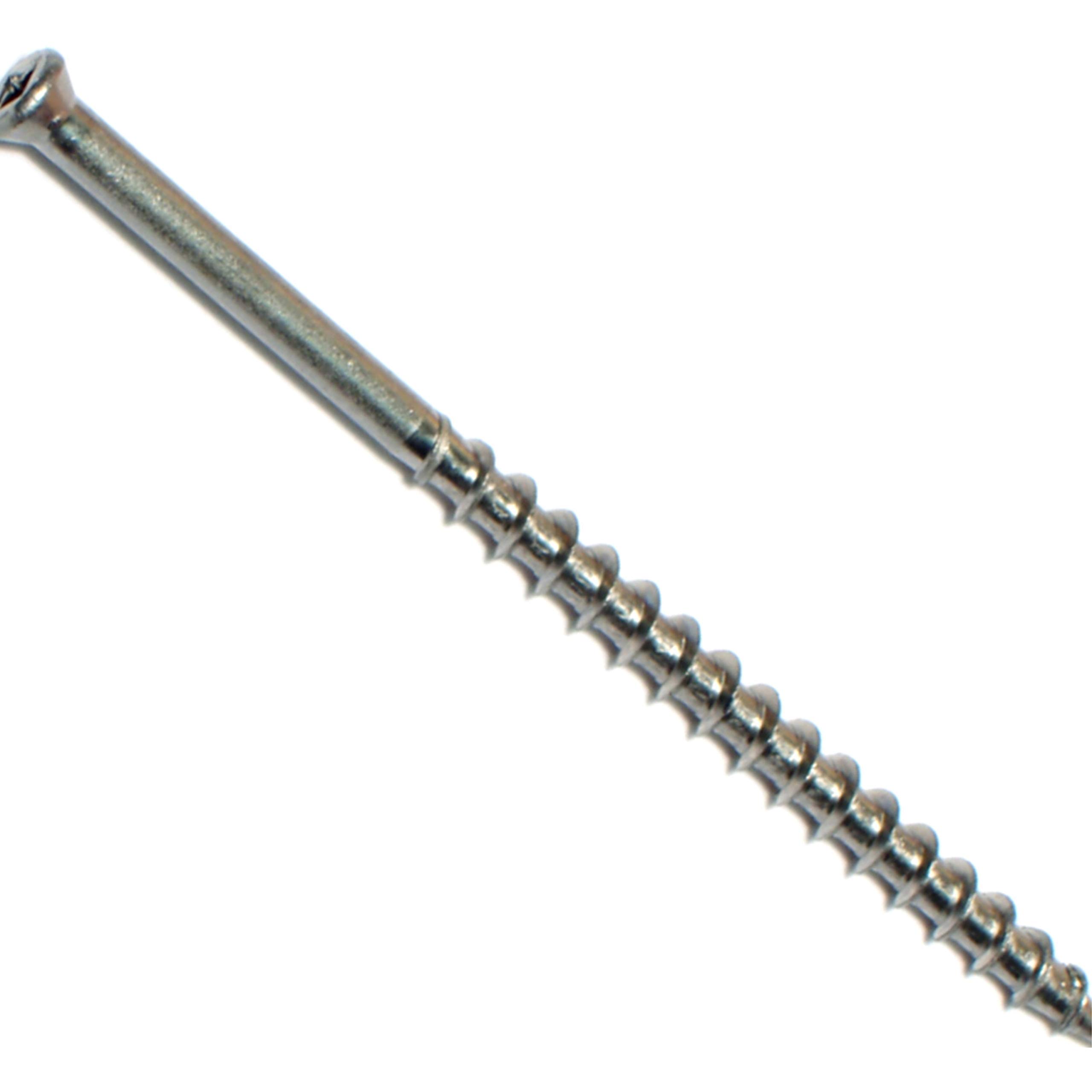 014973209049 Square Drive Trim Head Deck Screws, 7 x 3 Inch, 580-Piece - Rust-Resistant Outdoor Wood Fasteners for Decks, Fences & DIY Projects