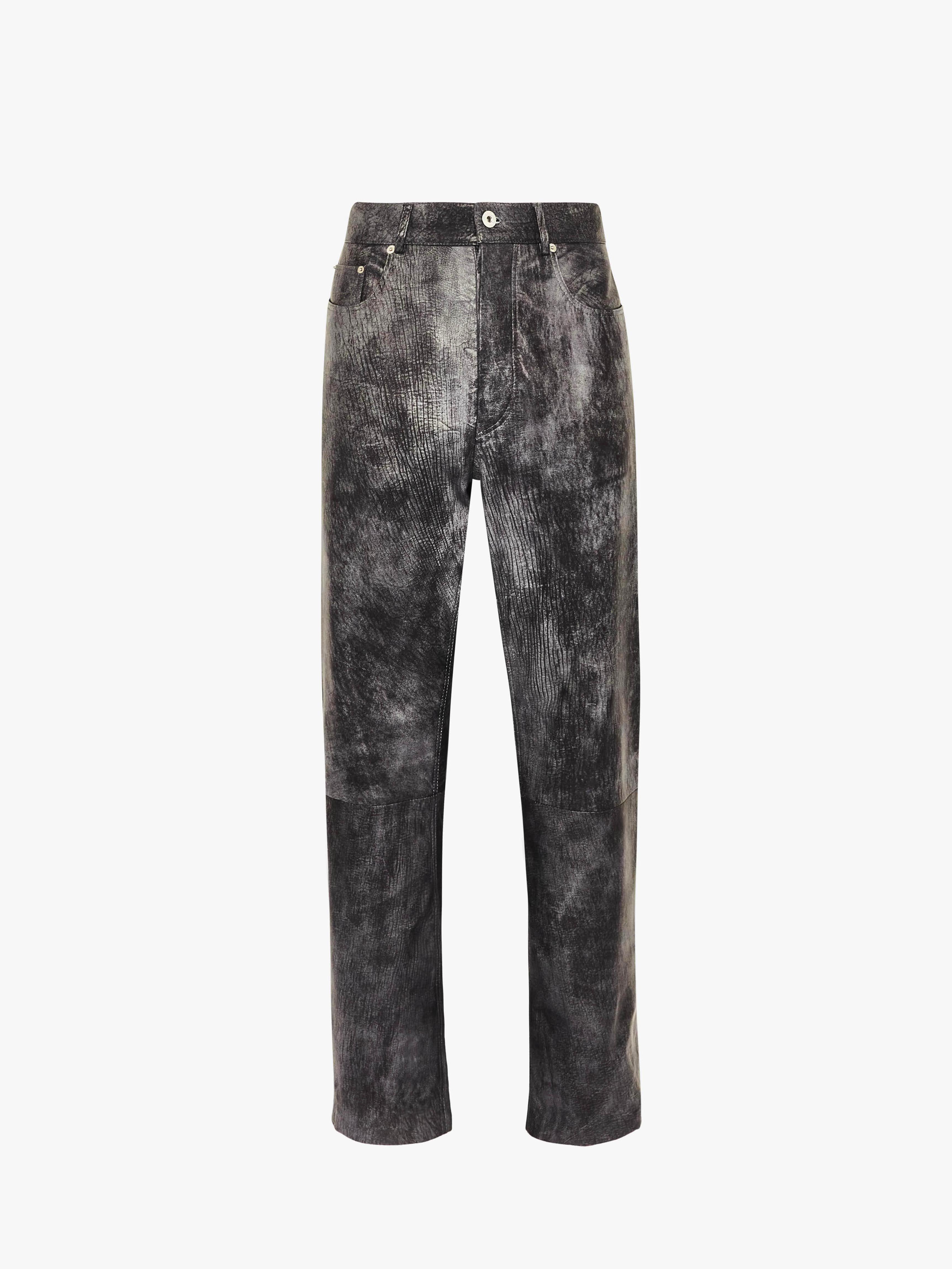 Straight Leg Leather Pants for Women - High Waist Faux Leather Trousers - Office, Party & Night Out Fashion