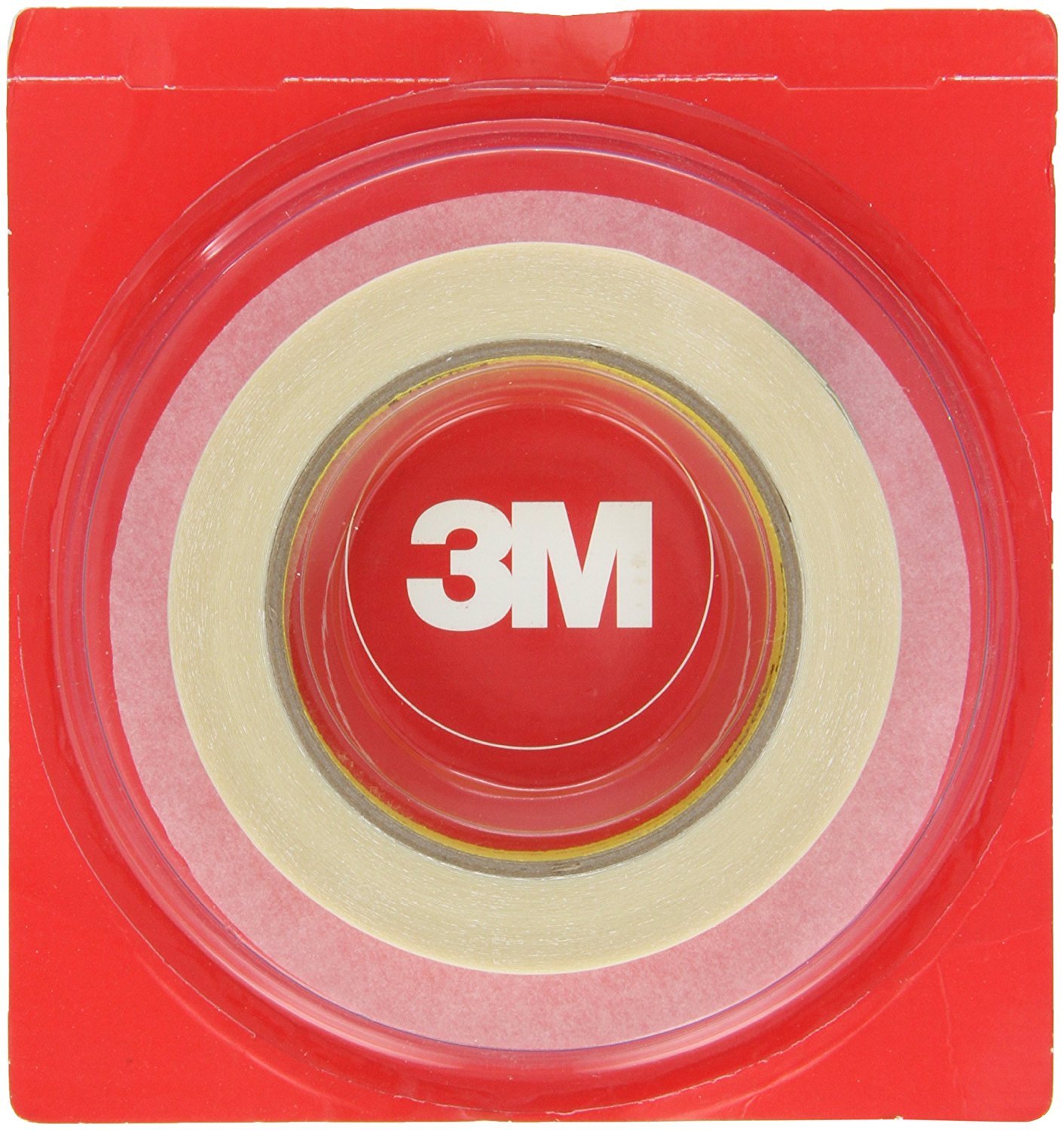 3M UHMW Film Tape 5421 - 1 Inch x 18 Yard, 6.7 Mil Thick Transparent Adhesive Tape for Packaging, Shipping & Industrial Use