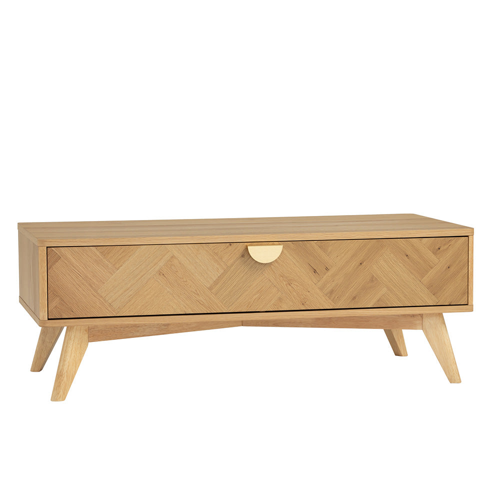 Modern Loft Coffee Table - Industrial Style Wood & Metal Living Room Furniture for Small Spaces - Perfect for Apartments, Studios & Cozy Homes