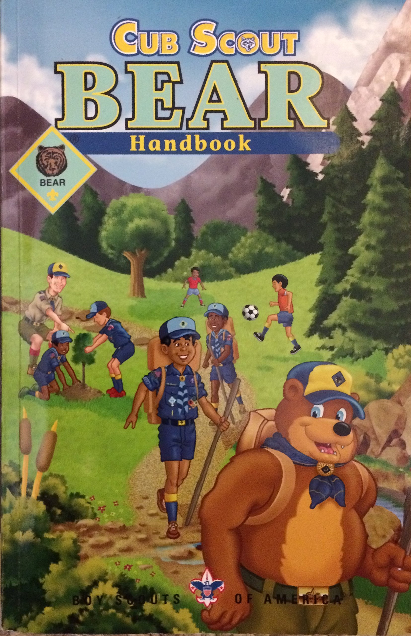 Cub Scout Bear Handbook by Boy Scouts of America - Essential Guide for Cub Scouts, Parents & Leaders - Perfect for Outdoor Adventures, Camping & Skill Development
