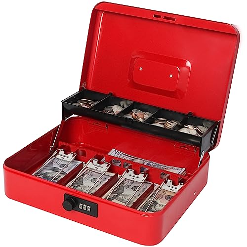 Red with Combination Lock
