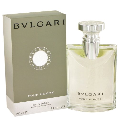 Bvlgari Pour Homme EDT Spray for Men, 3.4 oz - Fresh Citrus & Woody Fragrance for Day & Night Wear, Office & Special Occasions