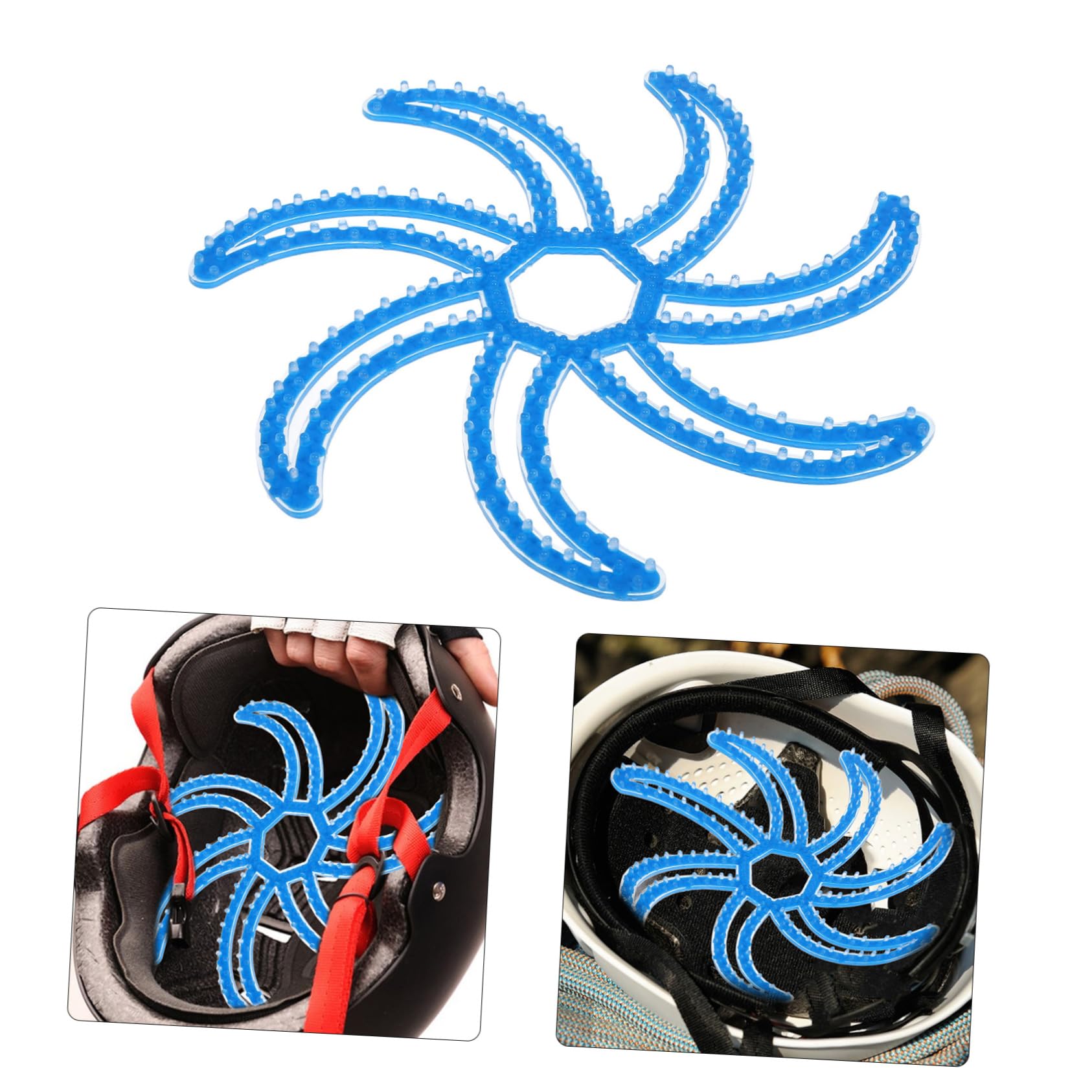 BCOATH Cycling Helmet Padding - Comfortable Helmet Pad Insert for Bicycle & Motorcycle Helmets - Perfect for Road Biking, Mountain Cycling & Motorcycle Riding