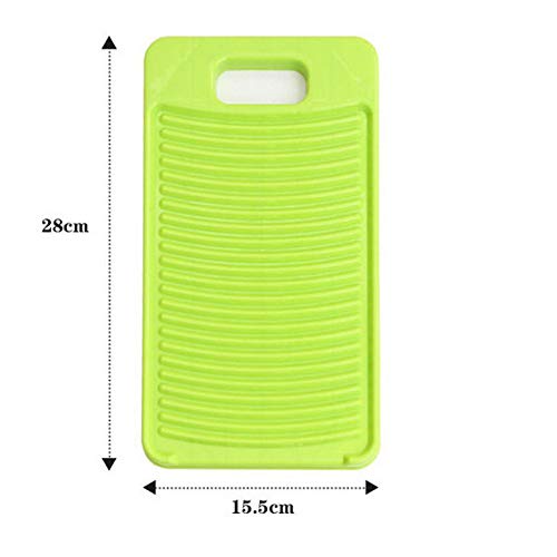 Mini Plastic Washboard for Baby Clothes & Small Items - Lightweight Portable Laundry Board for Travel, Sink, and Small Basin - Perfect for Cloth Diapers, Delicates & Hand Washing