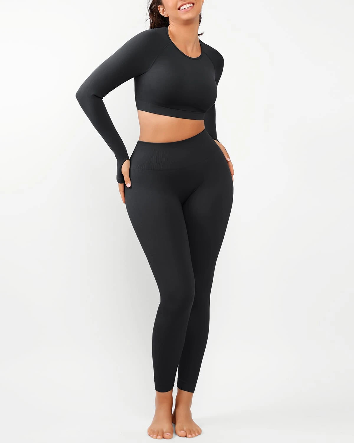 Premium Active Long Sleeve Workout Shirt for Women - Moisture Wicking, Breathable & Comfortable Yoga Running Gym Fitness Top - Perfect for Yoga, Running, Gym & Outdoor Activities