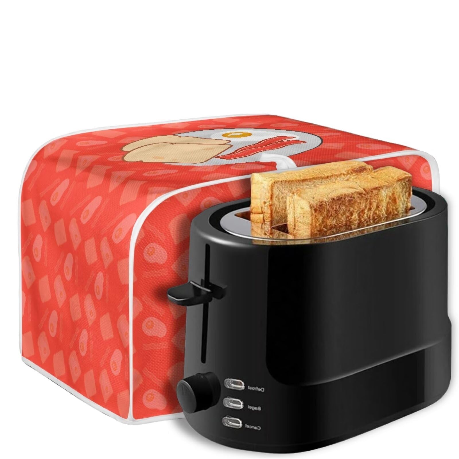Cherry Butterfly 2 Slice Toaster Cover - Dustproof & Waterproof Kitchen Accessory for Most 2-Slice Toasters - Perfect for Home, Kitchen & Bread Maker Oven Protection