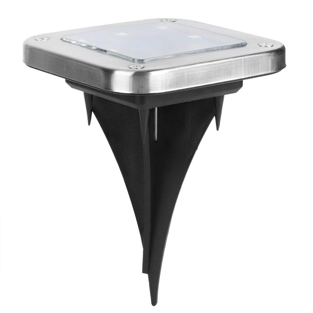 Yosoo 4 Pack Solar Ground Lights - 8 LED Waterproof Buried Solar Lights for Outdoor Pathway, Garden, Backyard, Park | Weatherproof Landscape Lighting for Walkways, Driveways & Decorative Illumination