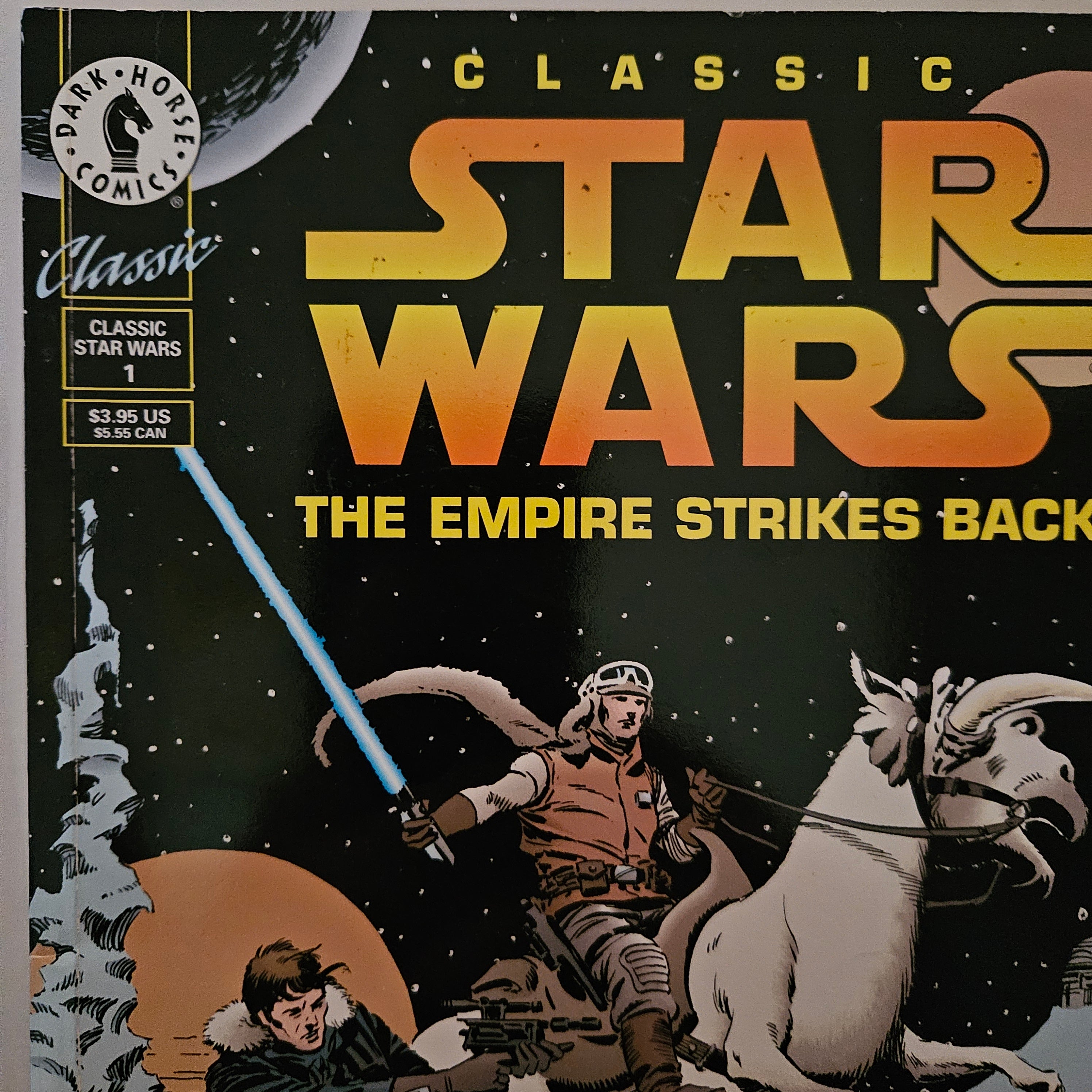 Star Wars: The Empire Strikes Back Comic Book - Dark Horse Comics 1992 Edition | Classic Collectible Graphic Novel for Sci-Fi Fans & Movie Memorabilia Collectors | Perfect for Display, Gifts & Pop Culture Enthusiasts