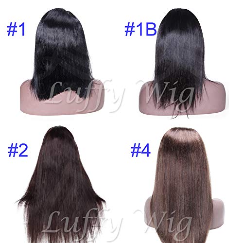 Brazilian Afro Kinky Straight Human Hair Extensions - 100g Bulk No Weft Braiding Hair (14 inch, Dark Brown #4) | Perfect for Box Braids, Twist Outs & Protective Styles