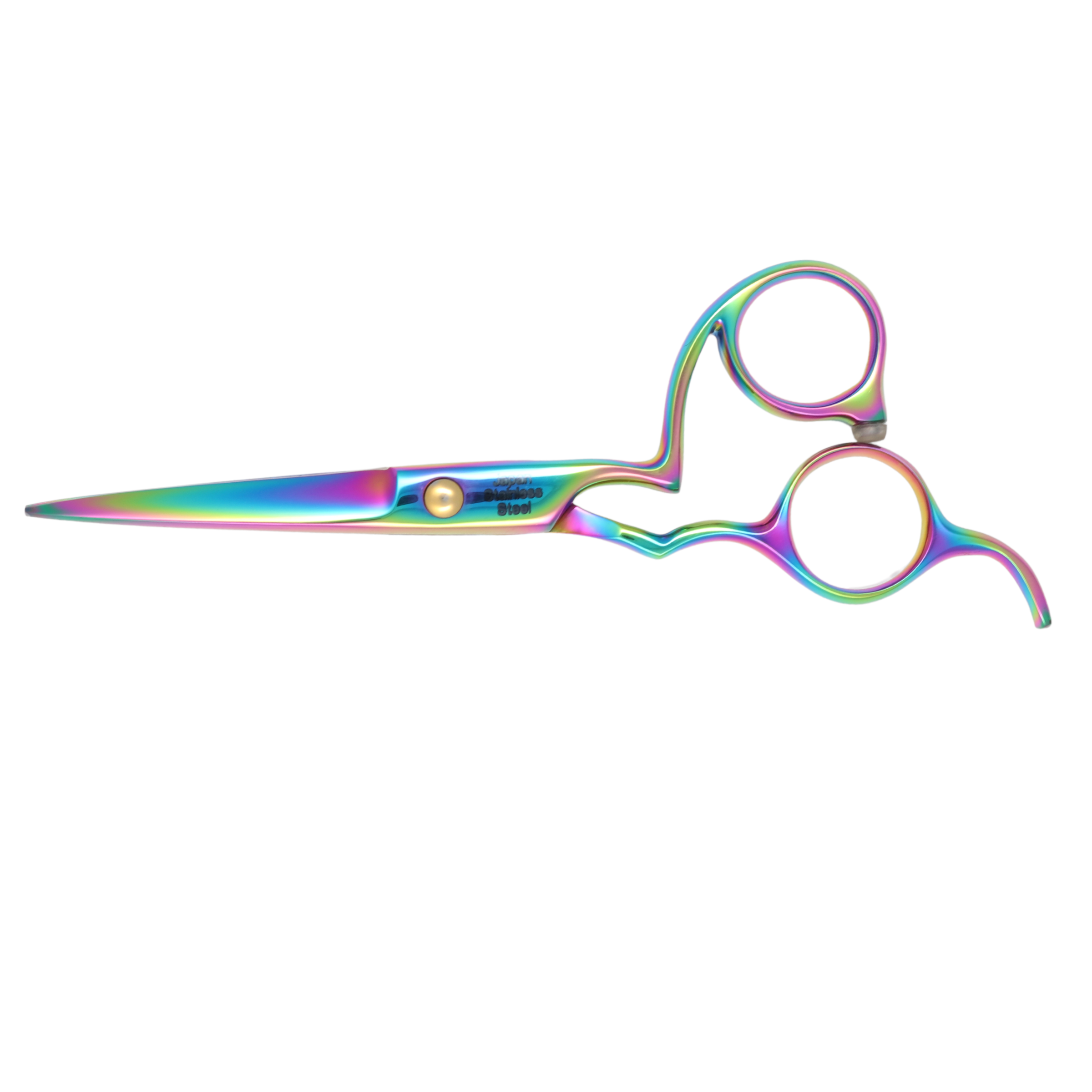 Professional 5 Inch Hair Cutting Scissors - Titanium Coated Right-Handed Shears Z50R | Perfect for Salon Stylists, Barbers & Home Haircuts