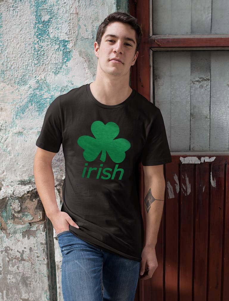 St. Patrick's Day Shirts for Men - Irish Shamrock & Lucky Clover Graphic Tees - Perfect for St. Patty's Parties & Irish-Themed Events